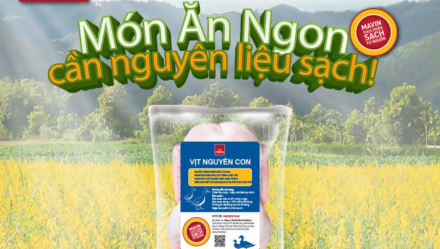 Món Ăn Ngon Cần Nguyên Liệu Sạch – Mẹo Hay Bếp Nhà – Chọn Vịt Sạch Chọn Mavin.